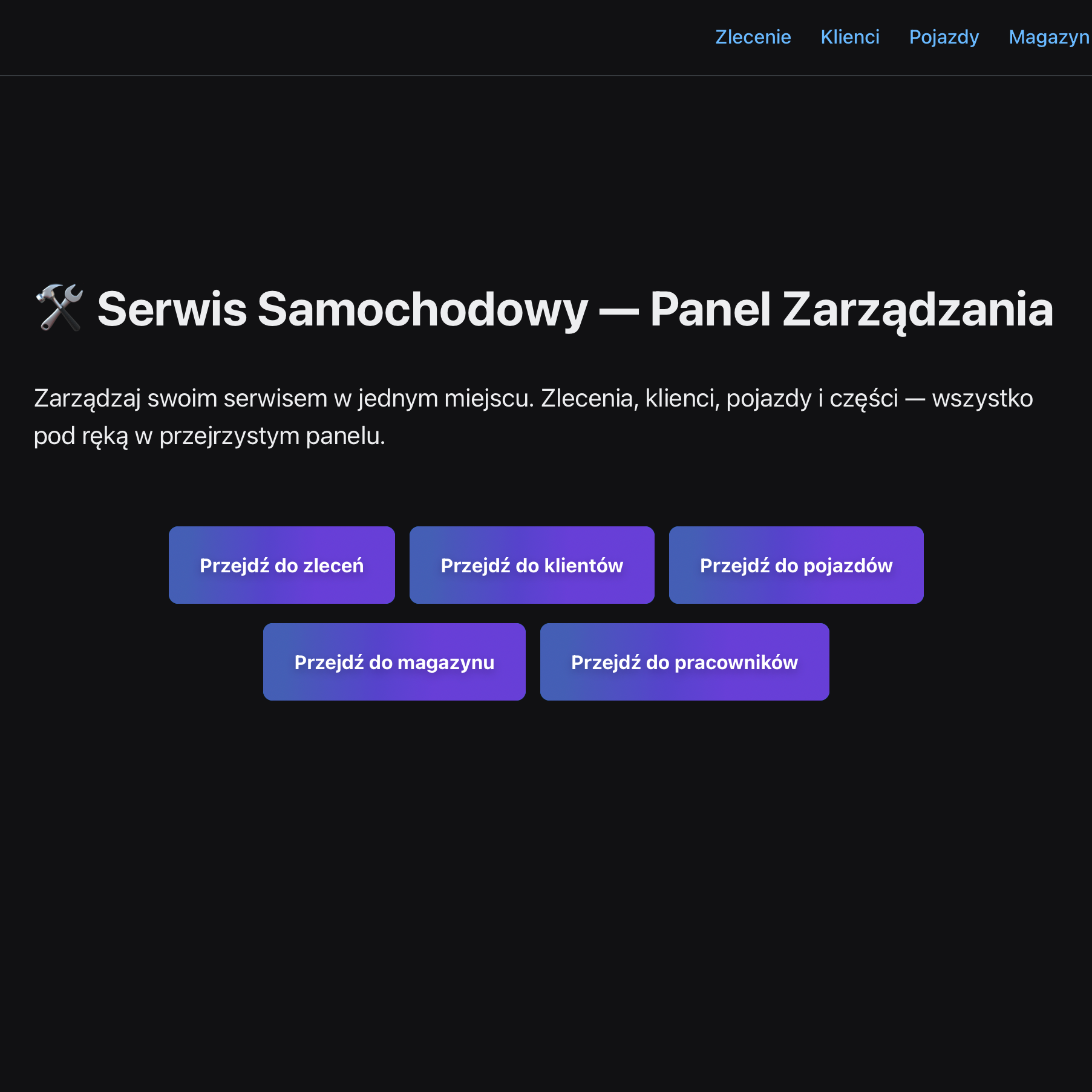 workshop panel web app screenshot preview