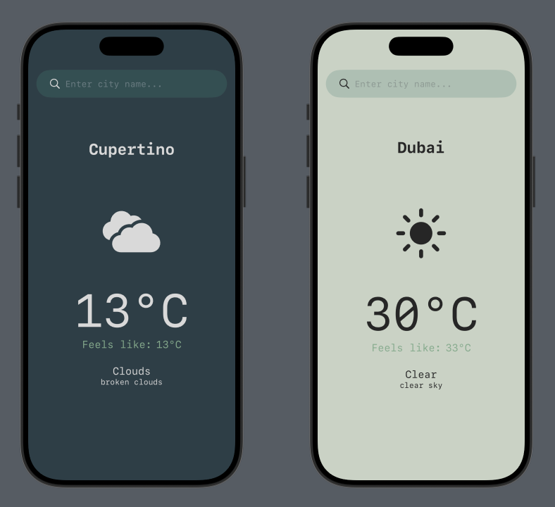 JustWeather App icon
